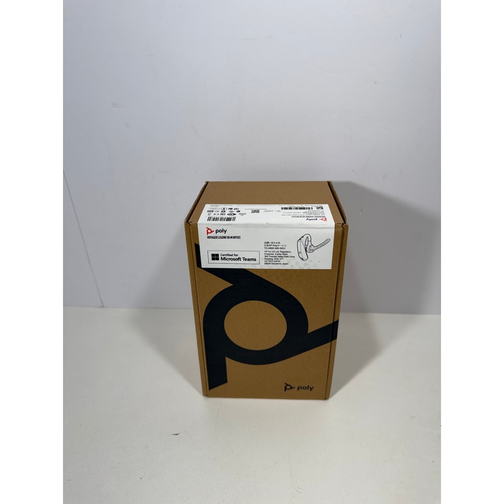 Poly Voyager Legend 5200-M Office Bluetooth Headset System Microsoft Teams Black